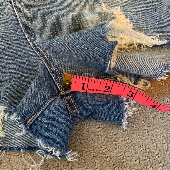 Blank NYC Distressed Denim Shorts - Picture 10 of 12